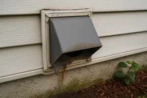 Exterior Vent Cap Damage or Leaks